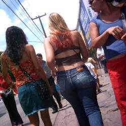 Pic #4 STREET VOYEUR FROM RECIFE CITY, BRAZIL - Big Ass, Dressed, Outdoors, Public Place