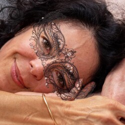 With my lover 2on3 - Blowjob, Brunette, Hanging Tits, legs spread wide open, Natural Tits, Penetration Or Hardcore, Pussy, Pussy Fucking, pussy spreading, Shaved, Small Tits, Spread Ass, Tattoos