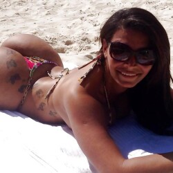 Pic #3 WIVES FOM RECIFE CITY, BRAZIL 38 - Beach, Beautiful Ass, Big Ass, Big Tits, Brunette, Outdoors, Round Ass, Young Woman