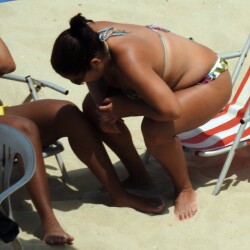 Pic #6 PINA BEACH, BRAZIL - Beach, Beach Pussy, Big Ass, Bikini Voyeur, Latina