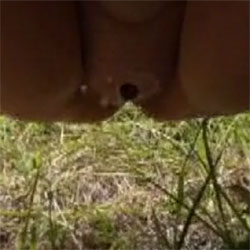 Peeing Near Poison Oak - Pussy, S&amp;M, Shaved