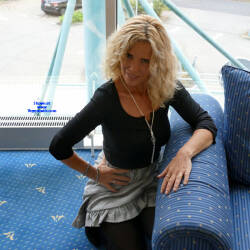 Pic #4 Hotel Shooting in Magdeburg - Amateur, Blonde, Dressed, Flashing, Flashing Tits, Medium Tits, Natural Tits