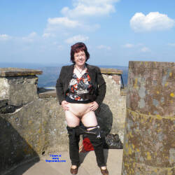 Pic #7 On the hill - Amateur, Bent Over, Big Ass, Brunette, Bush Or Hairy, Homemade Amateur, Outdoors, Pussy