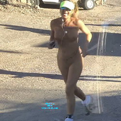 Joy running naked 