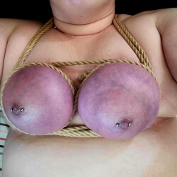 Large tits of my wife - Titss
