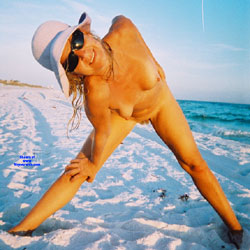 Pic #1 Linda at the beach