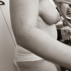 Medium tits of my wife - Claudia
