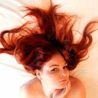 Pic #1 Ravishing Natural Redhead - Lingerie, Redhead