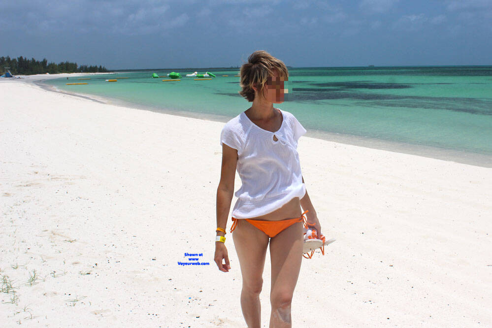 Fun in Cozumel , This Was On Isla De Pasion, A Small Island Off Of Cozumel, Mexico. We Walked Down The Beach Away From The Crowd And Took Some Pictures And Eventually Made Love On The Beach. We Were Within Sight Of Others, And I'm Pretty Confident They Knew What We Were Up To. <div>Thanks For All The Great Comments And Ratings. It Is Definitely Encouraging Us To Share More!</div>