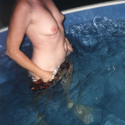 Small tits of my wife - sugar