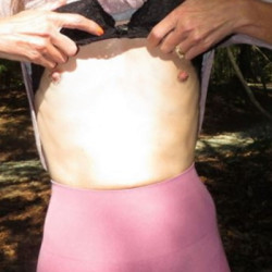 Very small tits of my wife - Brenda