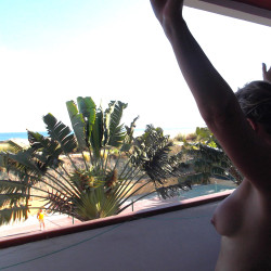 Medium tits of my wife - Anna-
