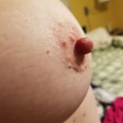 Large tits of my wife - Nippy