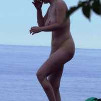 Pic #3 Early Morning Mature Lady - Beach