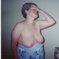 Very large tits of my wife - helene