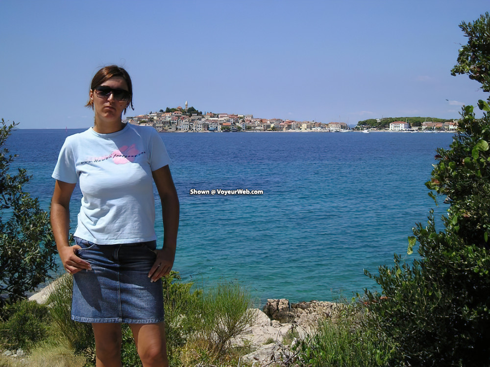 Magic croatian beach , A Midsummer Day Of Relaxation And Fun, That Day, A Family Of Nudists Settled Near Us, And We Immediately Made Friends, The  Didn't Want To Take Off His Swimsuit For Any Reason In The World, My Girlfriend Told Her "hey, It's So Fun To Be Naked" And She Laughing Began To Jump Up And Down The Rocks Of The Beach Holding One Arm Raised Like Super Mario Bros, And After 20 Seconds, The Boy Starting To Jump Naked Too All Happy On The Beach.Result: New Good Friendship With Family And Invitation To Dinner In A Restaurant By The Sea :))