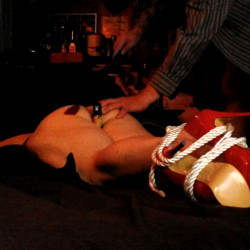 Emily Hogtied with Dildos - fetish pics, Homemade Amateur, S&amp;M
