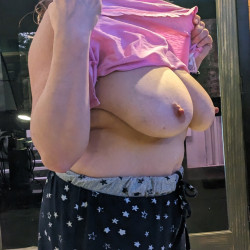 Large tits of my wife - 32ddd