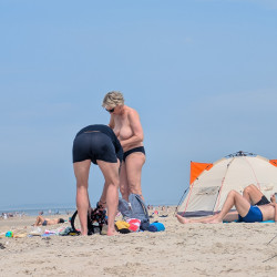 Pic #3 nice breasts at public beach