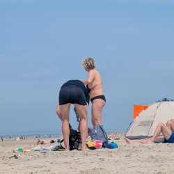 Pic #4 nice breasts at public beach