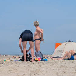 Pic #5 nice breasts at public beach