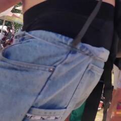 Going topless at a festival