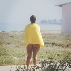 Pic #6 A walk along the nude beach.