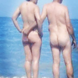 Nude beach voyeur