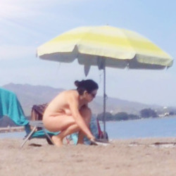 Pic #8 Nude beach voyeur part 2