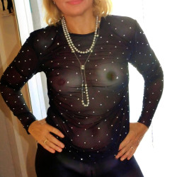Pic #1 black on blonde 2