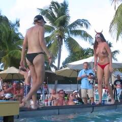 Dante's Topless Pool Party Fantasy Fest