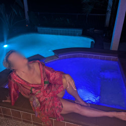 Pic #2 A little fun in the hot tub
