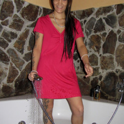 Wet dress