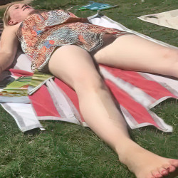 Pic #7 Carrie Yard Tanning