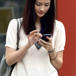 Pic #1 Wind blown skirt on a very windy day
