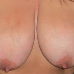 Very large tits of my wife - Annie