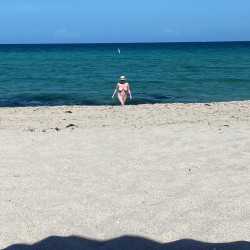 Pic #2 Big Haulover Beach Boobs