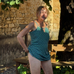 Pic #2 Resting next to the village church in a small French town