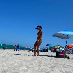 Pic #3 Big Boobed Milf and Friends at Haulover Beach