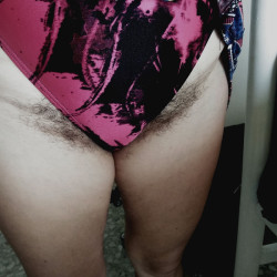 Pic #3 My hairy wife in a swimsuit