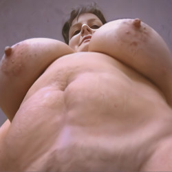 Very large tits of my wife - Annie