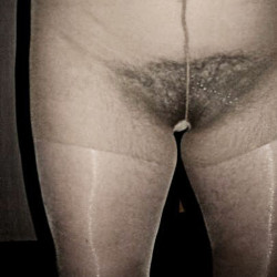 Pic #6 My hairy wife in pantyhose