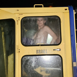 Pic #2 Nude on machinery