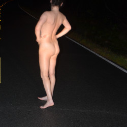 Pic #3 Naked in public