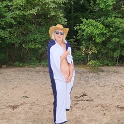 Pic #1 Dropping the towel