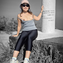 Pic #6 Natty out for a walk