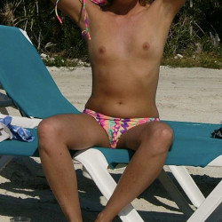 Small tits of my wife - Insecure