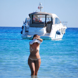 Pic #5 My wife swimming in cold waters
