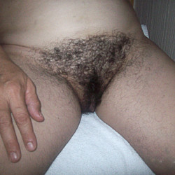 Pic #4 My hairy wife completely naked 2