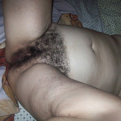 Pic #7 My hairy wife completely naked 2